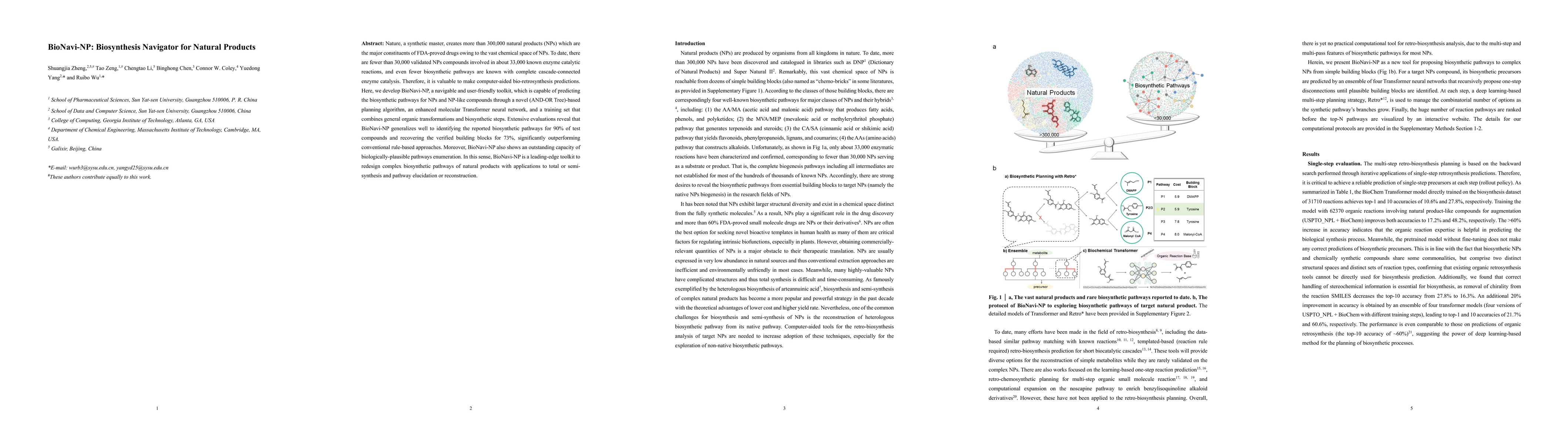 Thumbnail for BioNavi-NP: Biosynthesis Navigator for Natural Products
