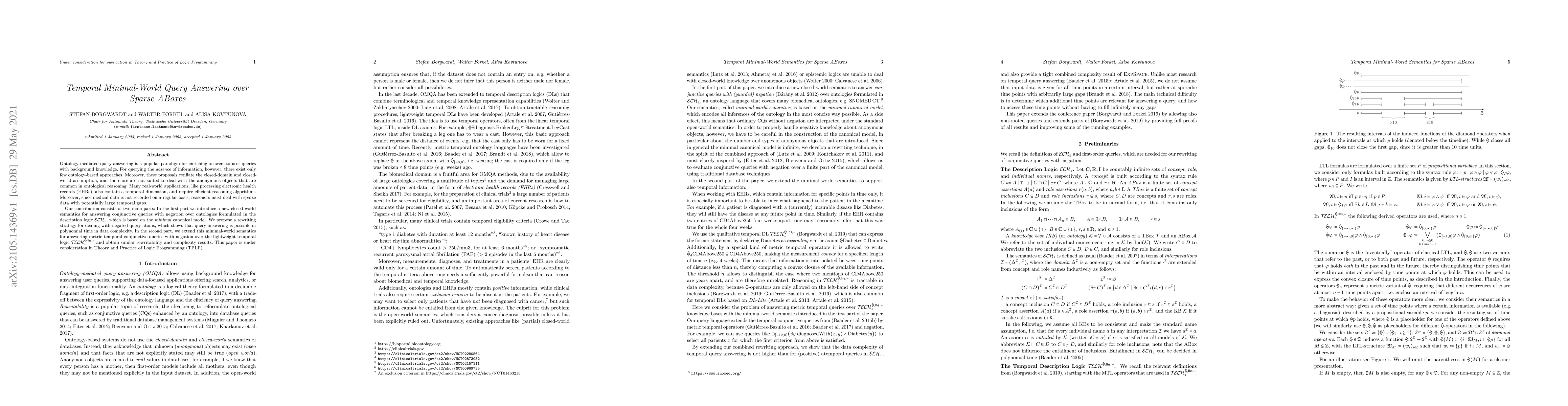 Thumbnail for Temporal Minimal-World Semantics for Sparse ABoxes