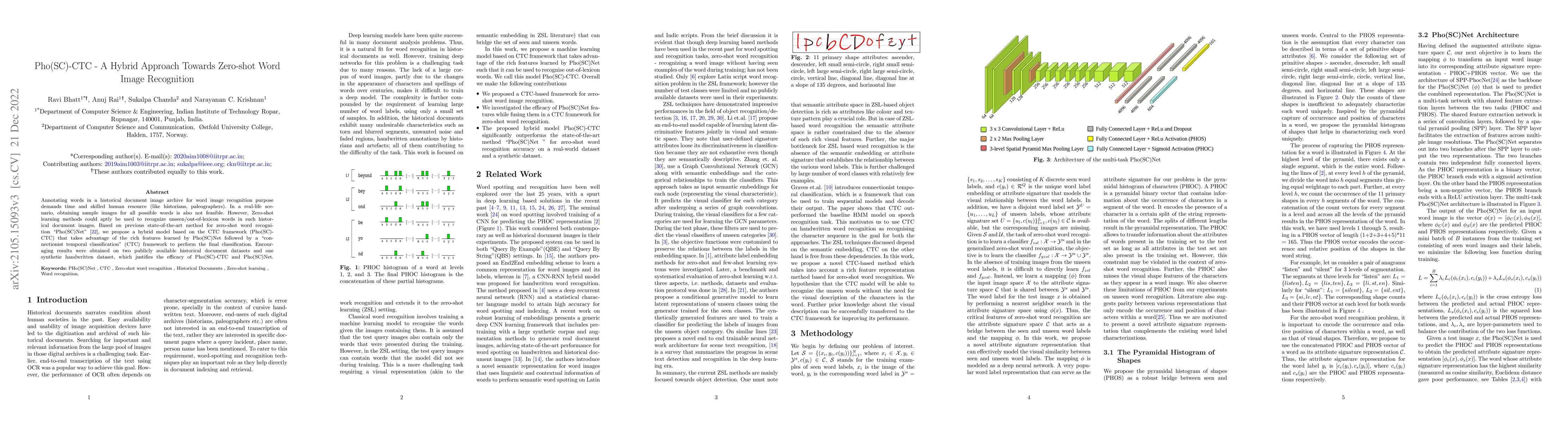 Thumbnail for Pho(SC)-CTC -- A Hybrid Approach Towards Zero-shot Word Image
  Recognition