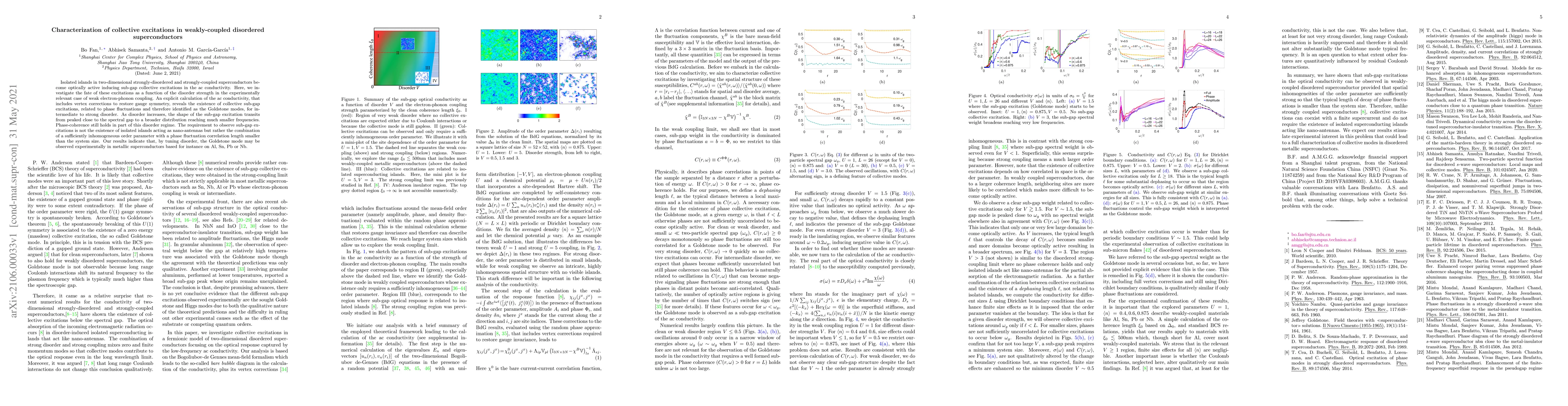 Thumbnail for Characterization of collective excitations in weakly-coupled disordered
  superconductors