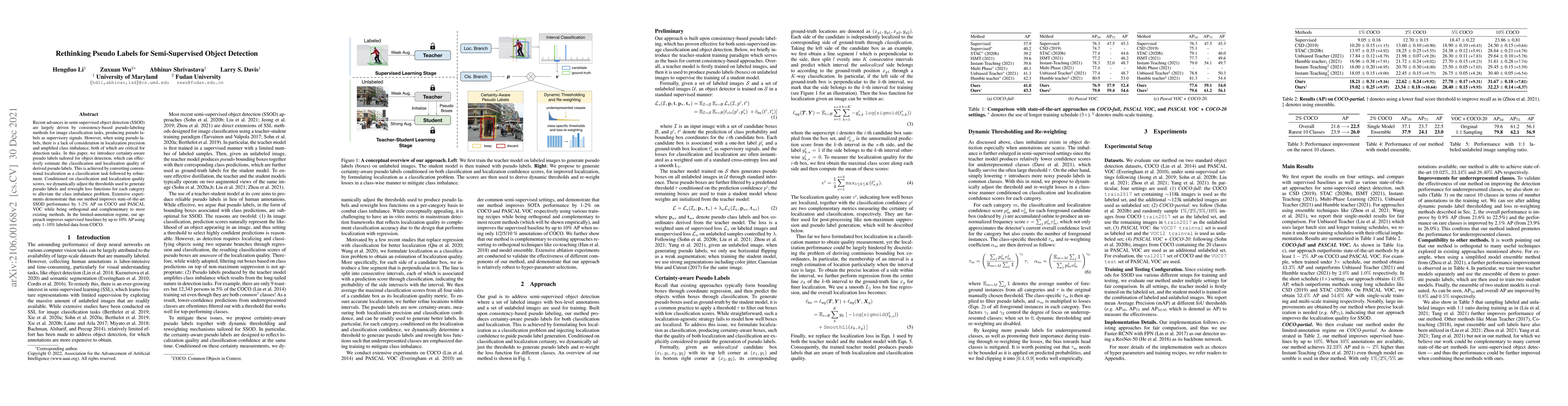 Thumbnail for Rethinking Pseudo Labels for Semi-Supervised Object Detection