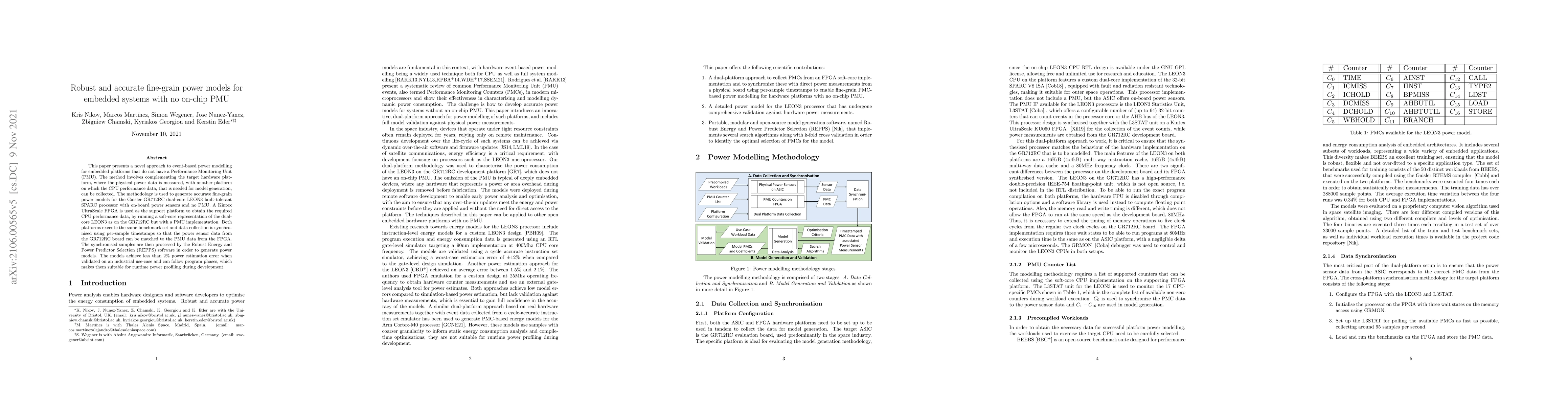 Thumbnail for Robust and accurate fine-grain power models for embedded systems with no
  on-chip PMU