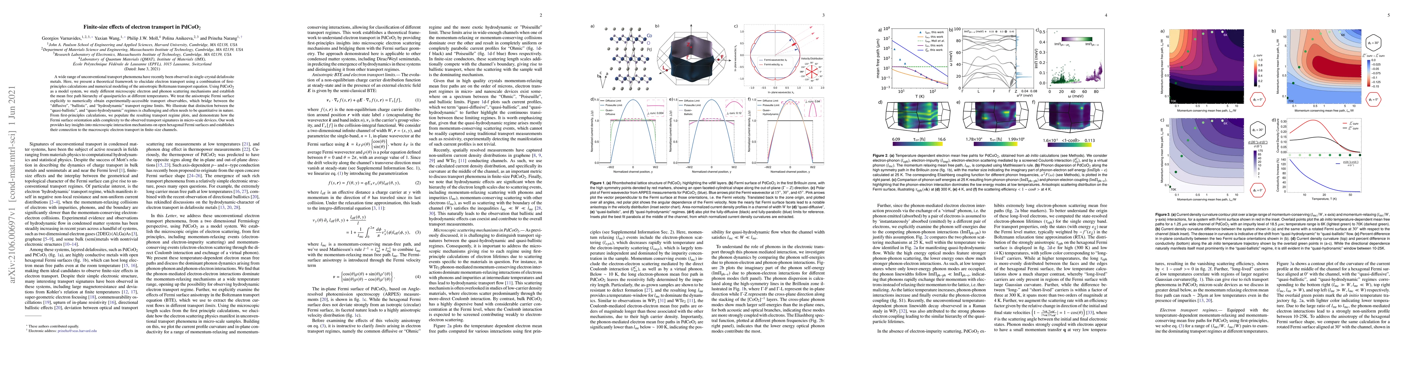 Thumbnail for Finite-size effects of electron transport in PdCoO$_2$