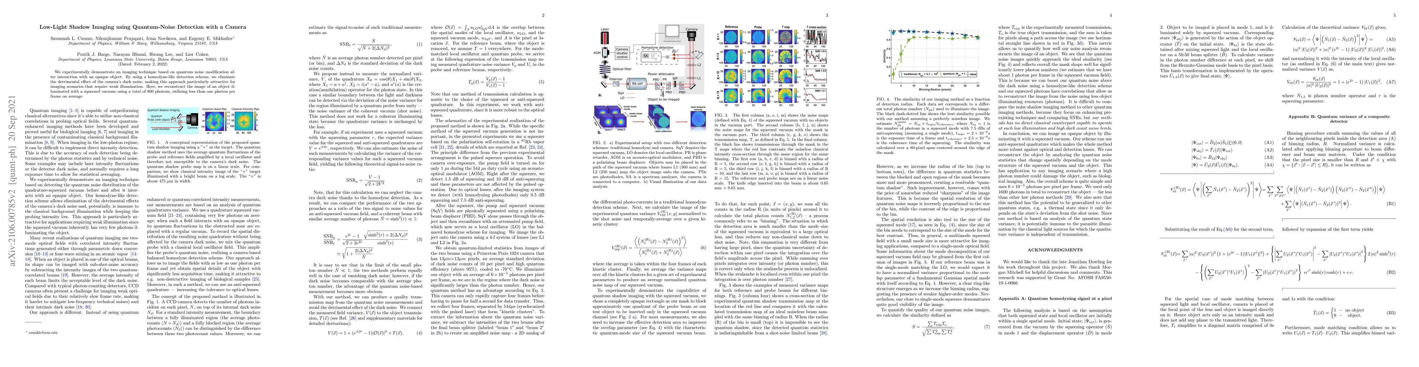 Thumbnail for Low-Light Shadow Imaging using Quantum-Noise Detection with a Camera
