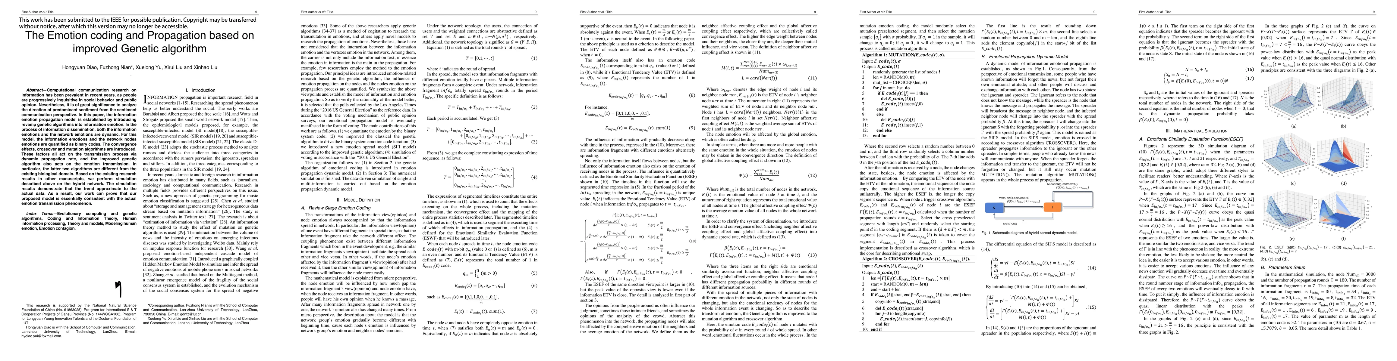 Thumbnail for The Emotion coding and Propagation based on improved Genetic algorithm
