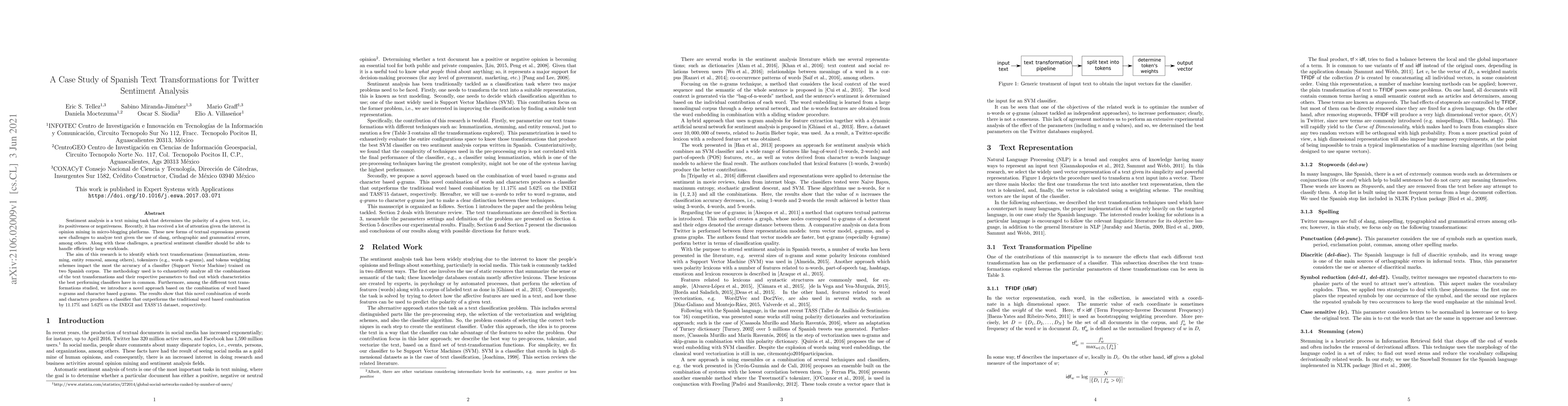 Thumbnail for A Case Study of Spanish Text Transformations for Twitter Sentiment
  Analysis