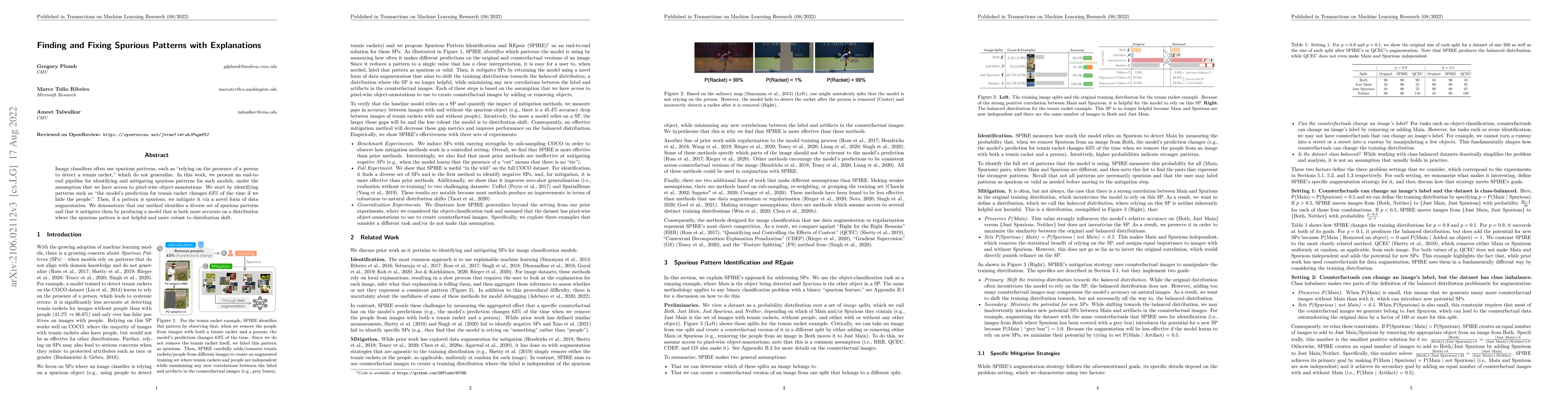 Thumbnail for Finding and Fixing Spurious Patterns with Explanations