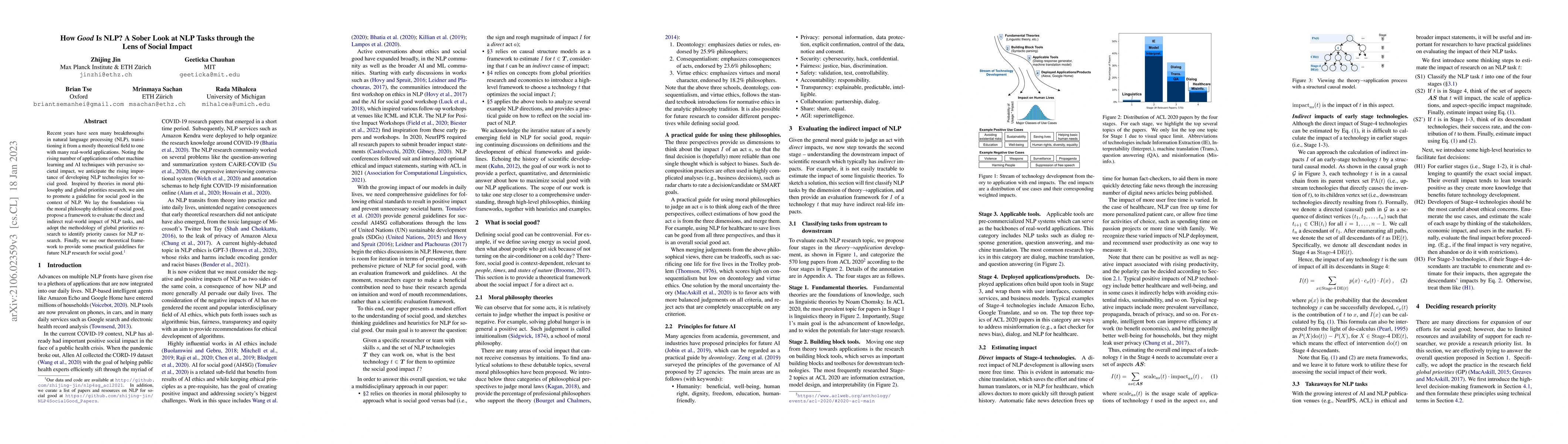 Thumbnail for How Good Is NLP? A Sober Look at NLP Tasks through the Lens of Social
  Impact
