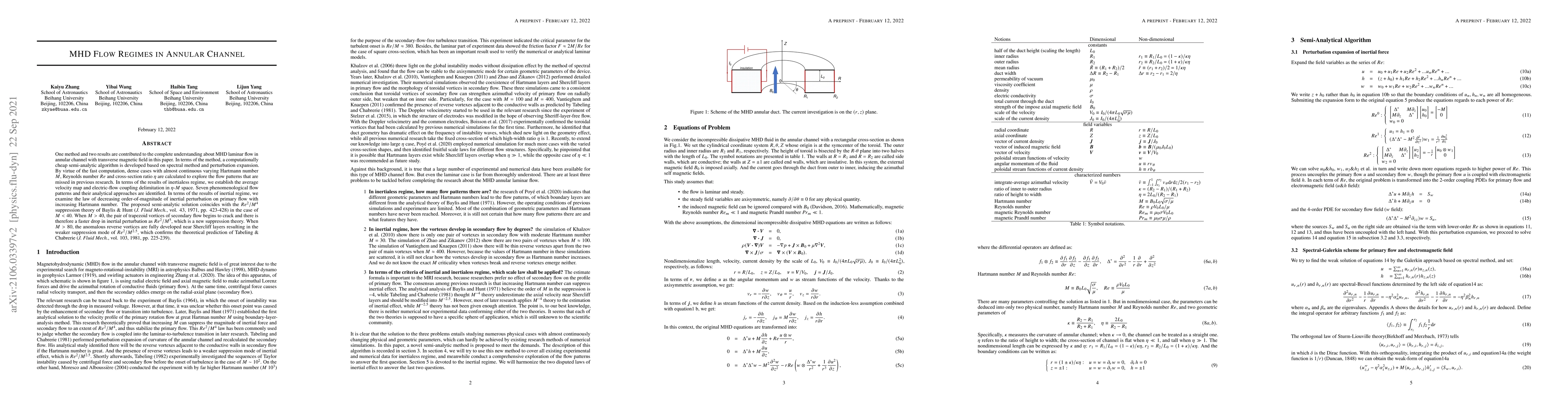 Thumbnail for MHD Flow Regimes in Annular Channel