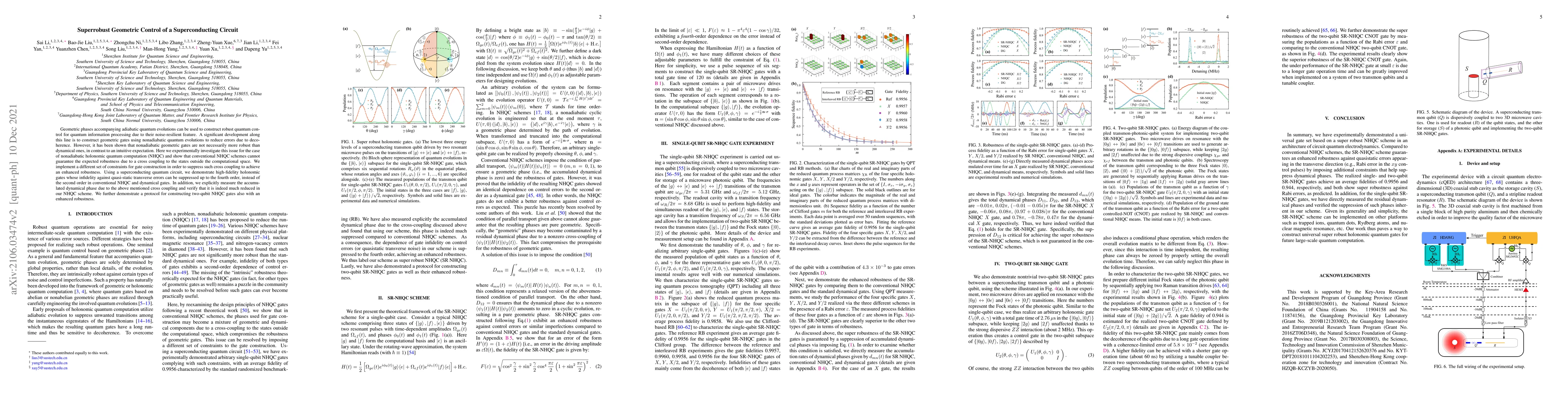 Thumbnail for Superrobust Geometric Control of a Superconducting Circuit