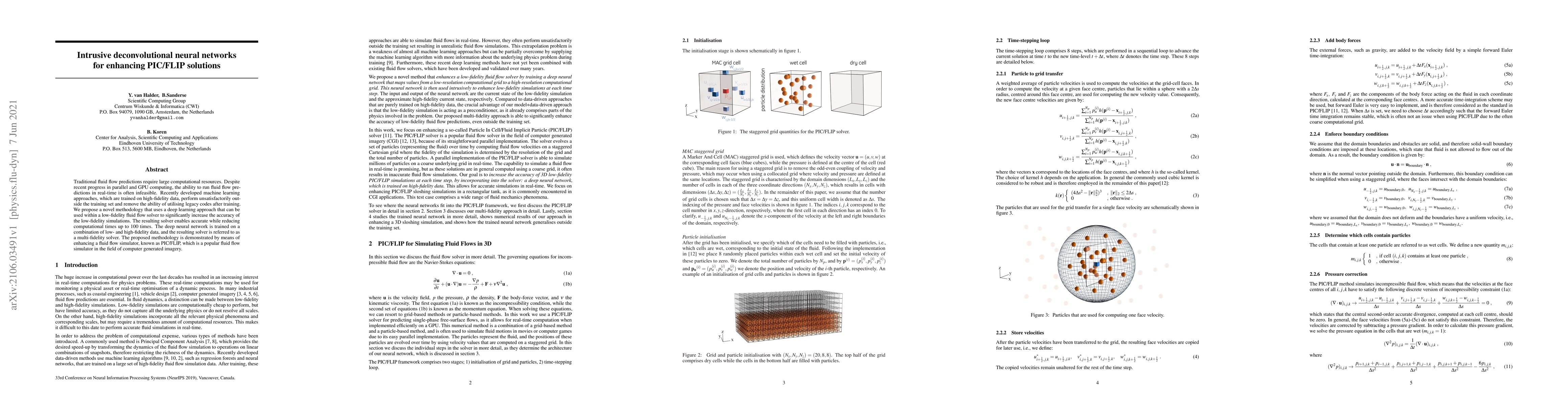 Thumbnail for Intrusive deconvolutional neural networks for enhancing PIC/FLIP
  solutions