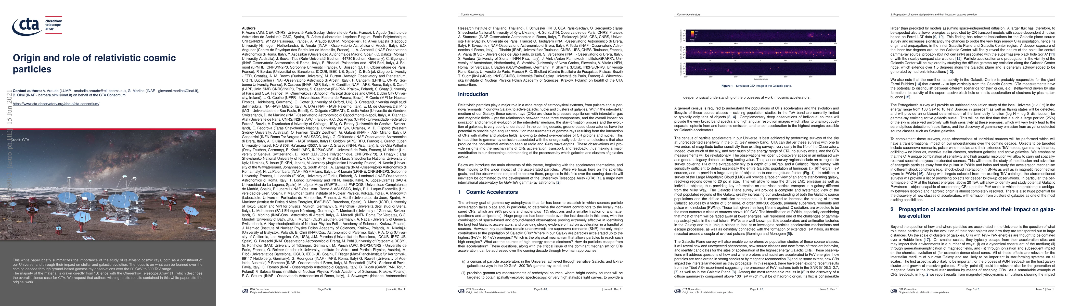 Thumbnail for Origin and role of relativistic cosmic particles
