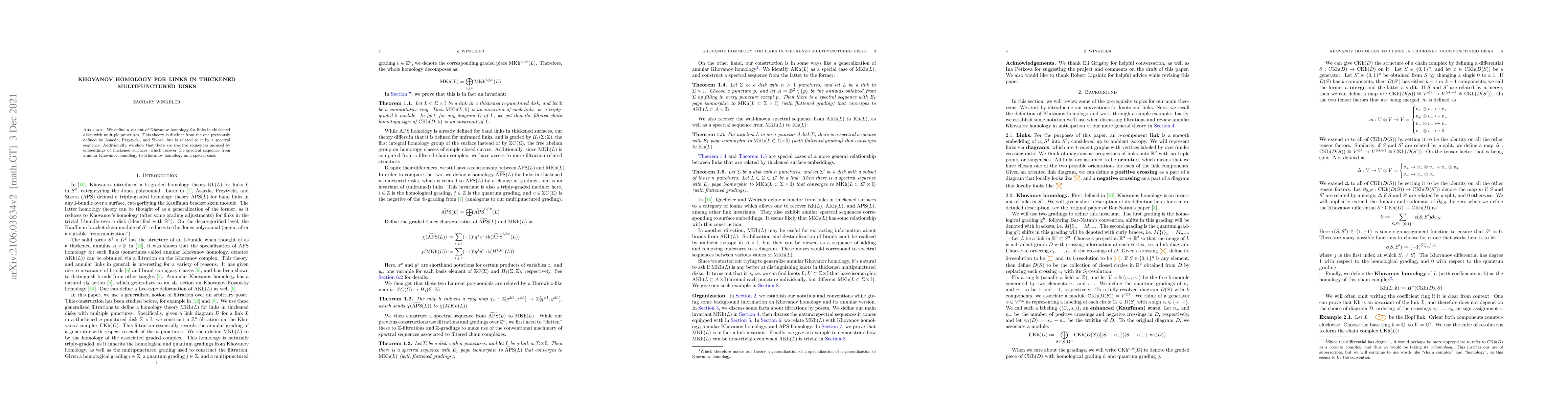 Thumbnail for Khovanov homology for links in thickened multipunctured disks