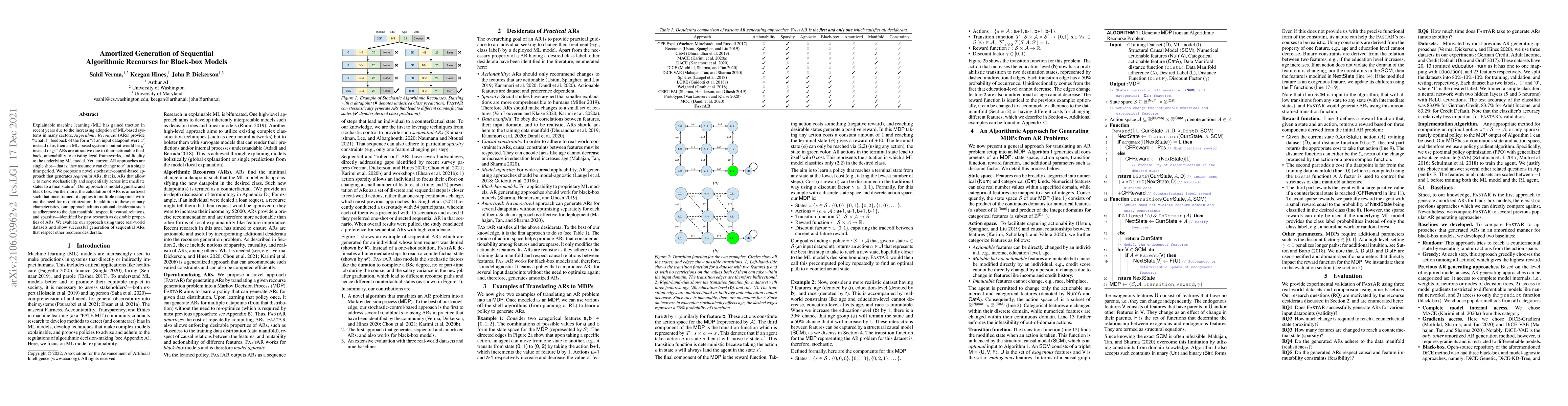 Thumbnail for Amortized Generation of Sequential Algorithmic Recourses for Black-box
  Models