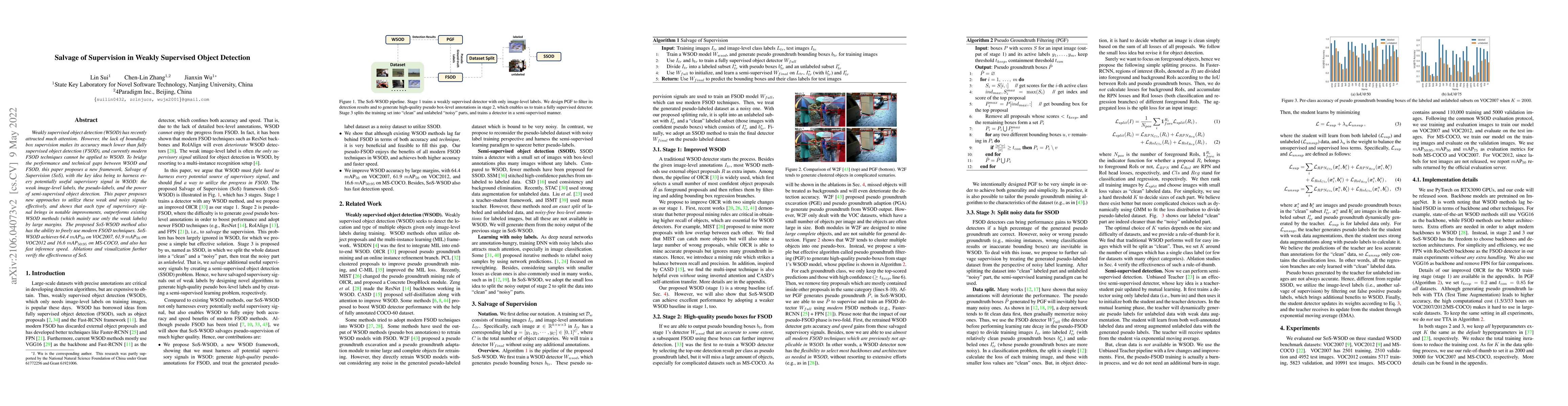 Thumbnail for Salvage of Supervision in Weakly Supervised Object Detection