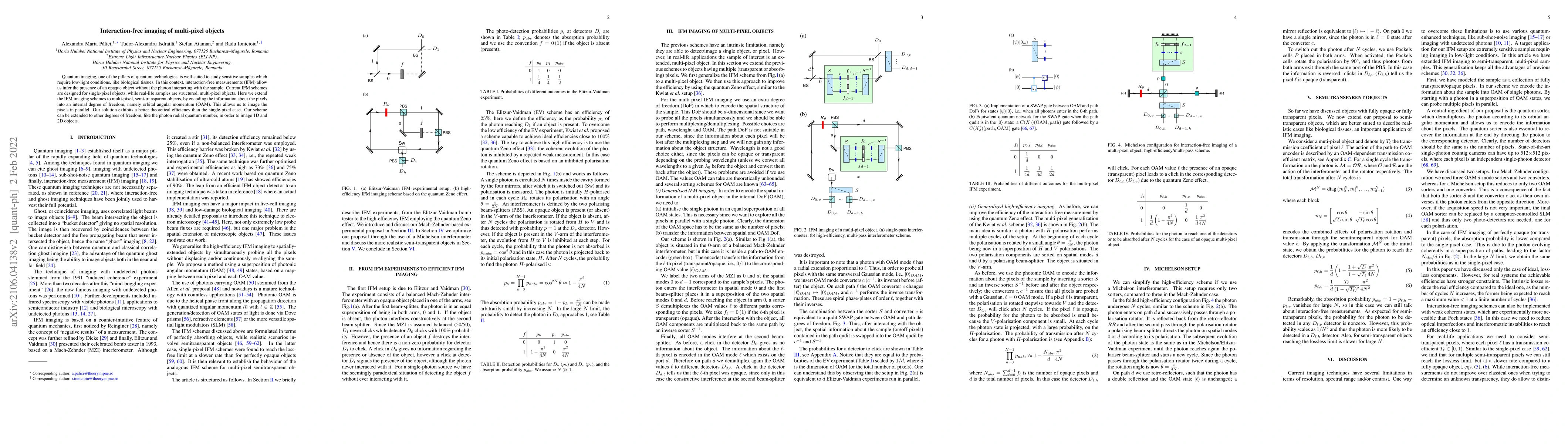 Thumbnail for Interaction-free imaging of multi-pixel objects