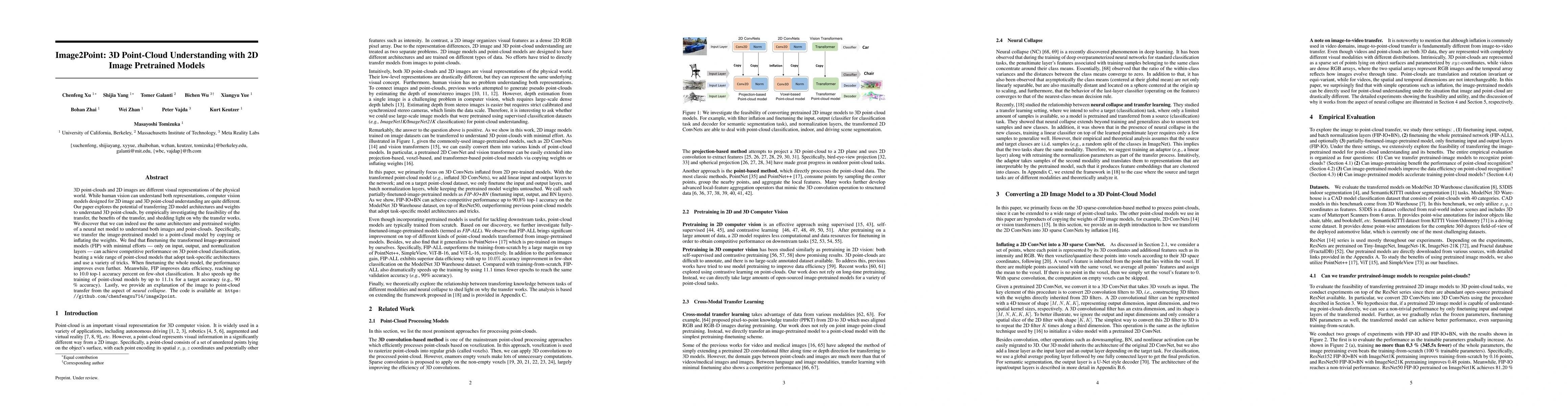 Thumbnail for Image2Point: 3D Point-Cloud Understanding with 2D Image Pretrained
  Models
