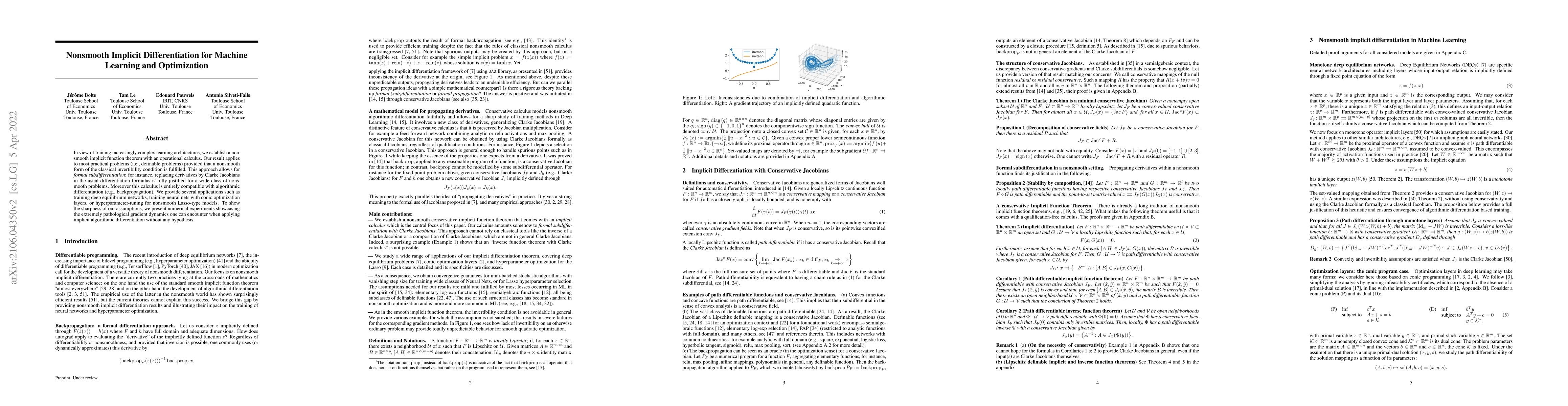 Thumbnail for Nonsmooth Implicit Differentiation for Machine Learning and Optimization