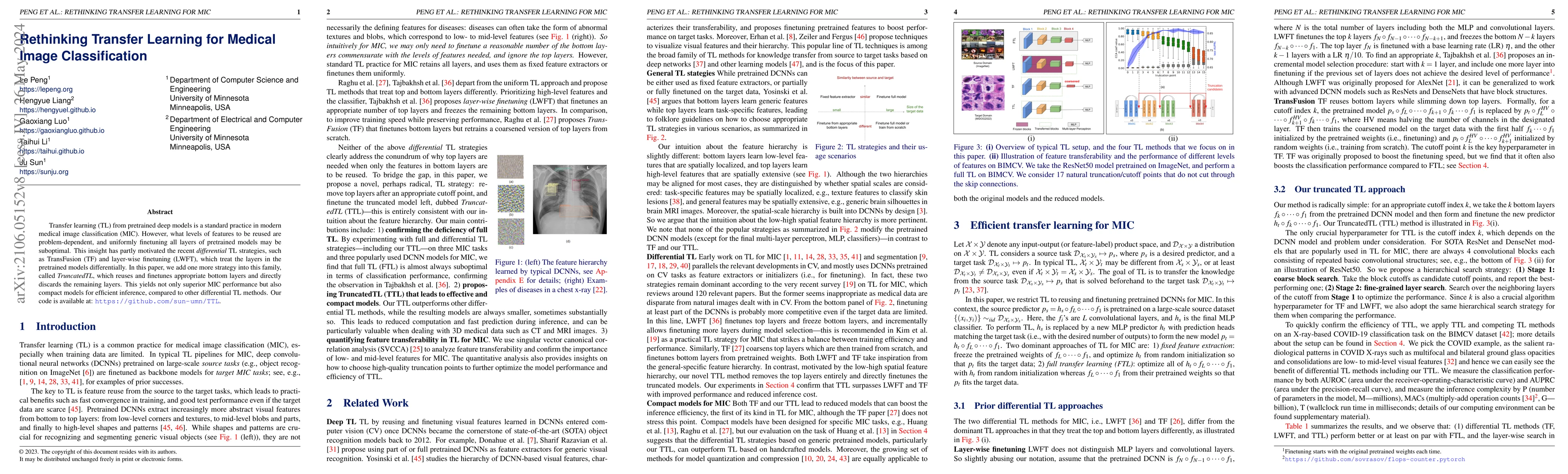 Thumbnail for Rethinking Transfer Learning for Medical Image Classification