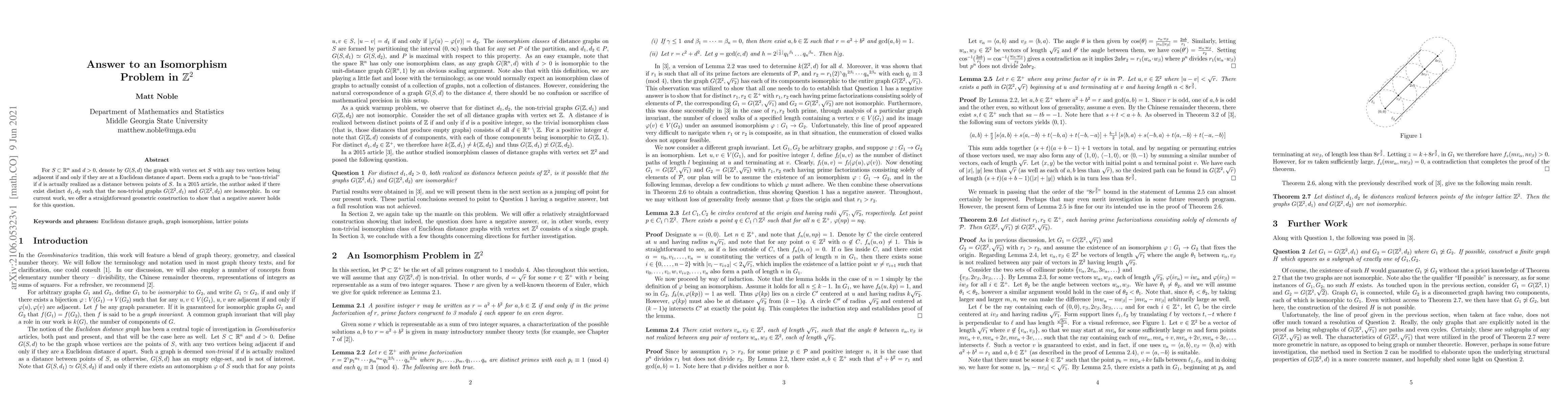Thumbnail for Answer to an Isomorphism Problem in $\mathbb{Z}^2$