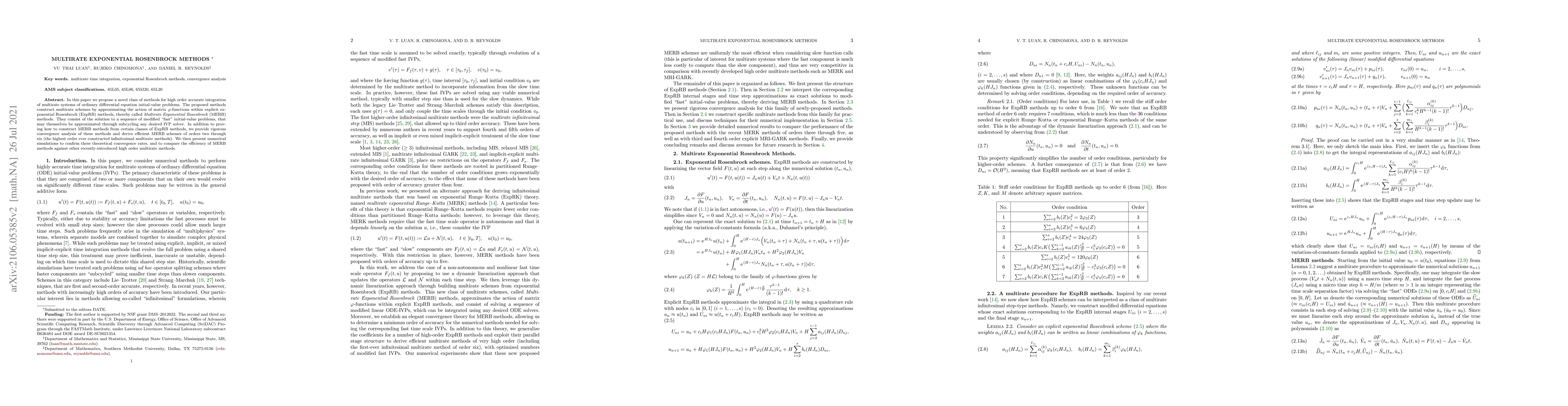 Thumbnail for Multirate Exponential Rosenbrock Methods