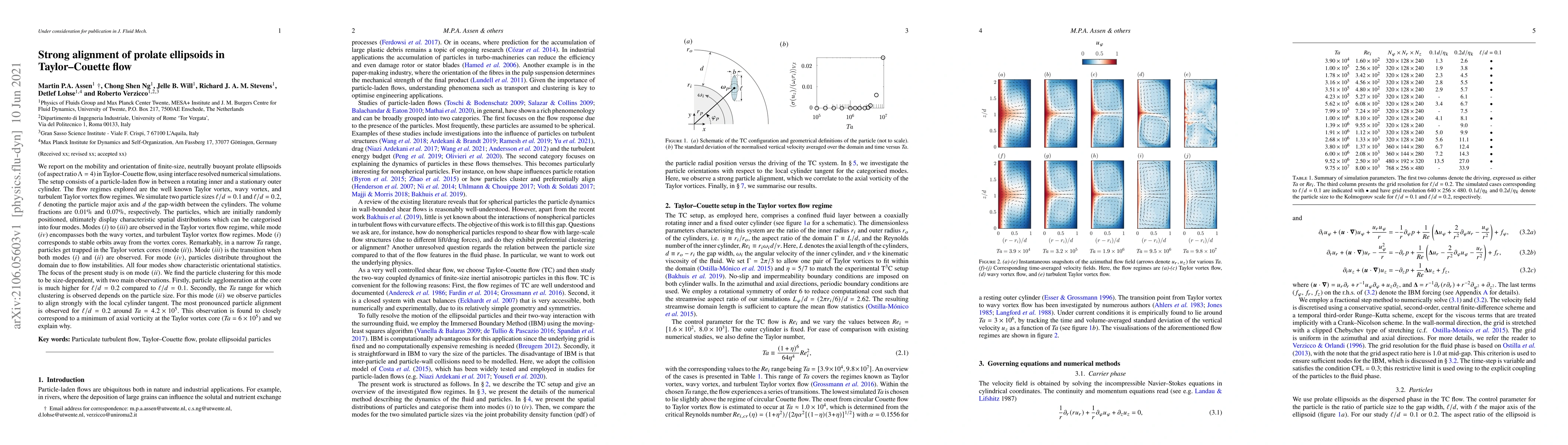 Thumbnail for Strong alignment of prolate ellipsoids in Taylor-Couette flow