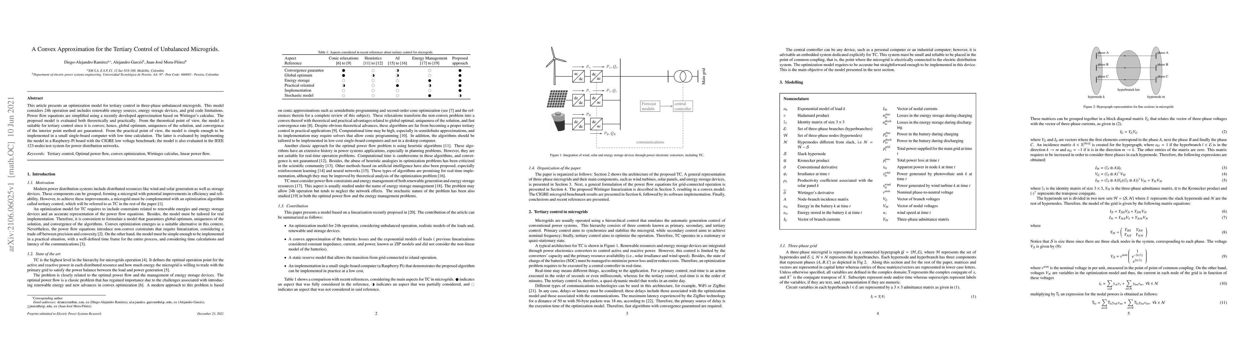 Thumbnail for A Convex Approximation for the Tertiary Control of Unbalanced Microgrids