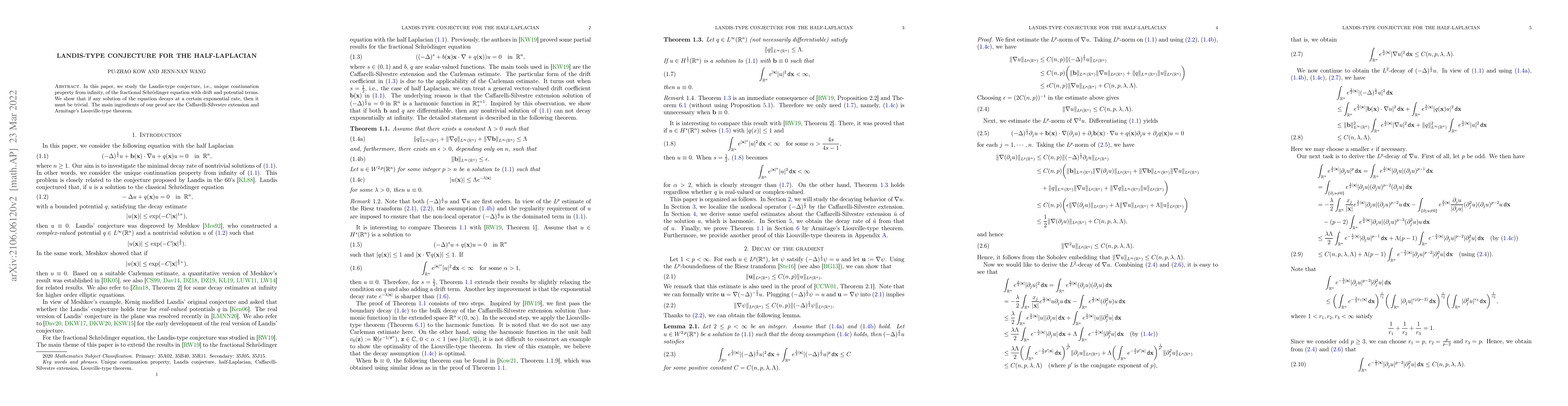 Thumbnail for Landis-type conjecture for the half-Laplacian