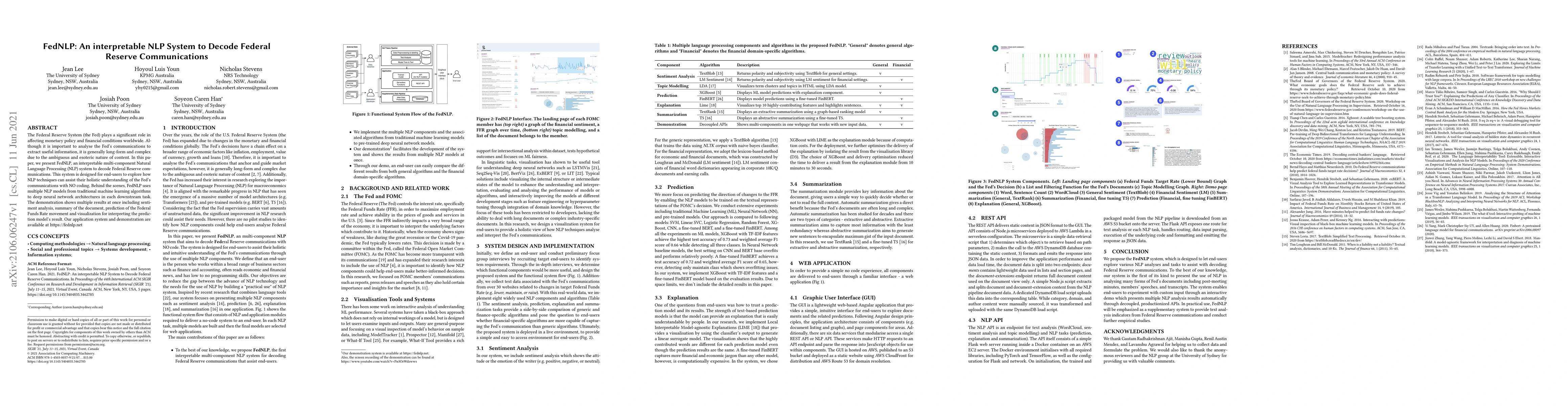Thumbnail for FedNLP: An interpretable NLP System to Decode Federal Reserve
  Communications
