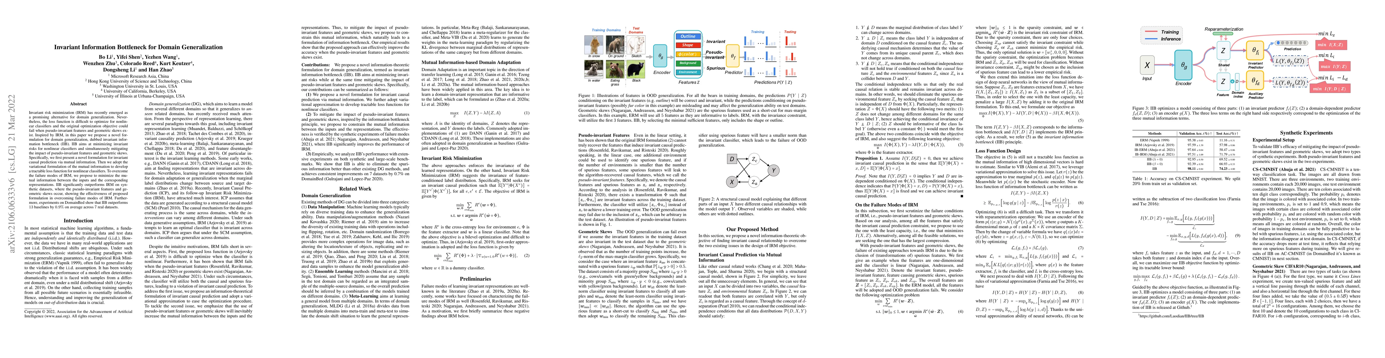 Thumbnail for Invariant Information Bottleneck for Domain Generalization