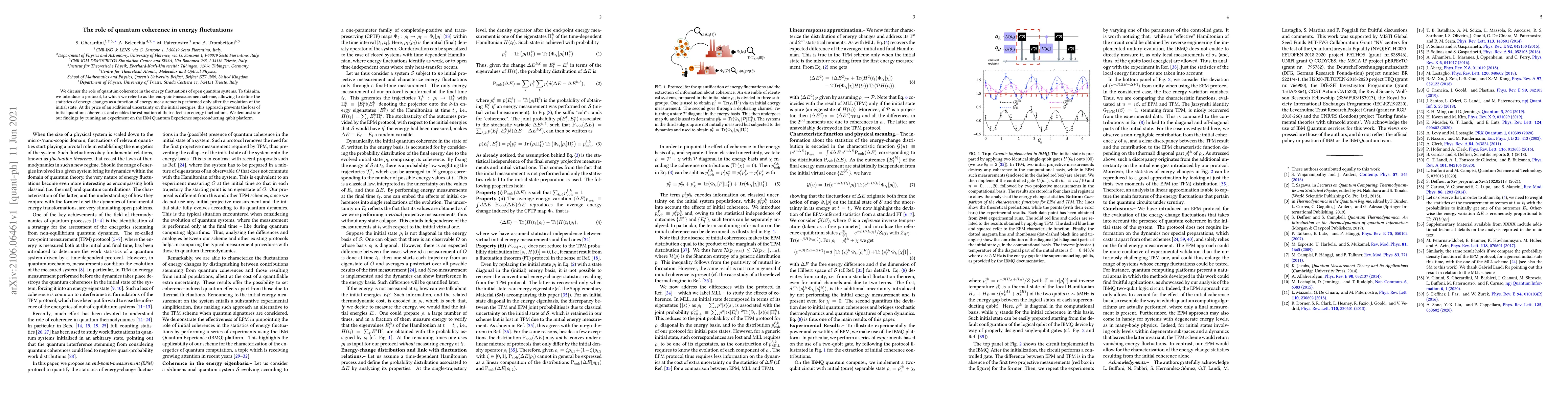 Thumbnail for The role of quantum coherence in energy fluctuations