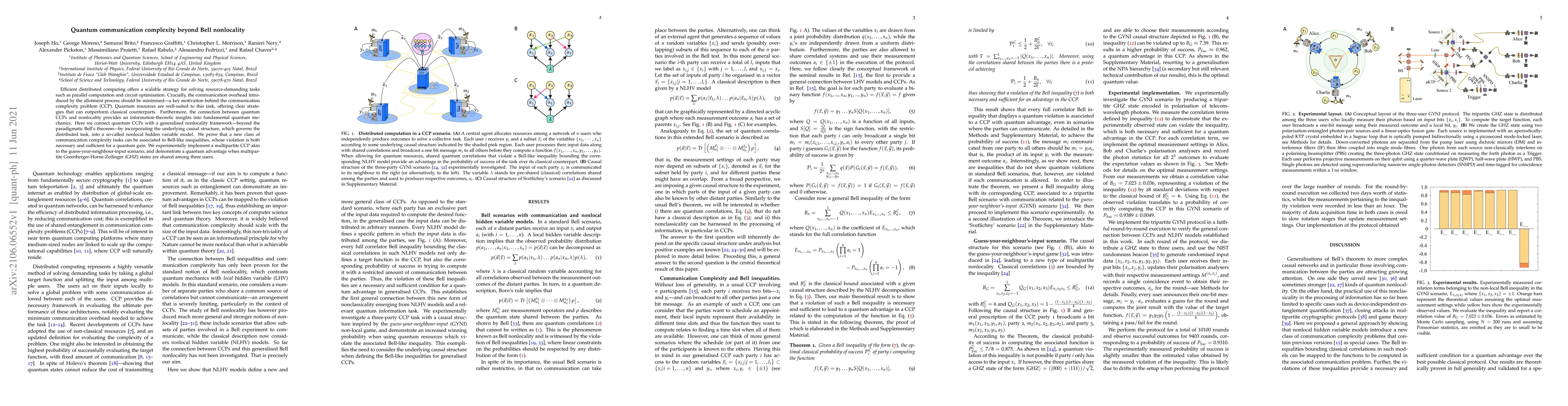 Thumbnail for Quantum communication complexity beyond Bell nonlocality