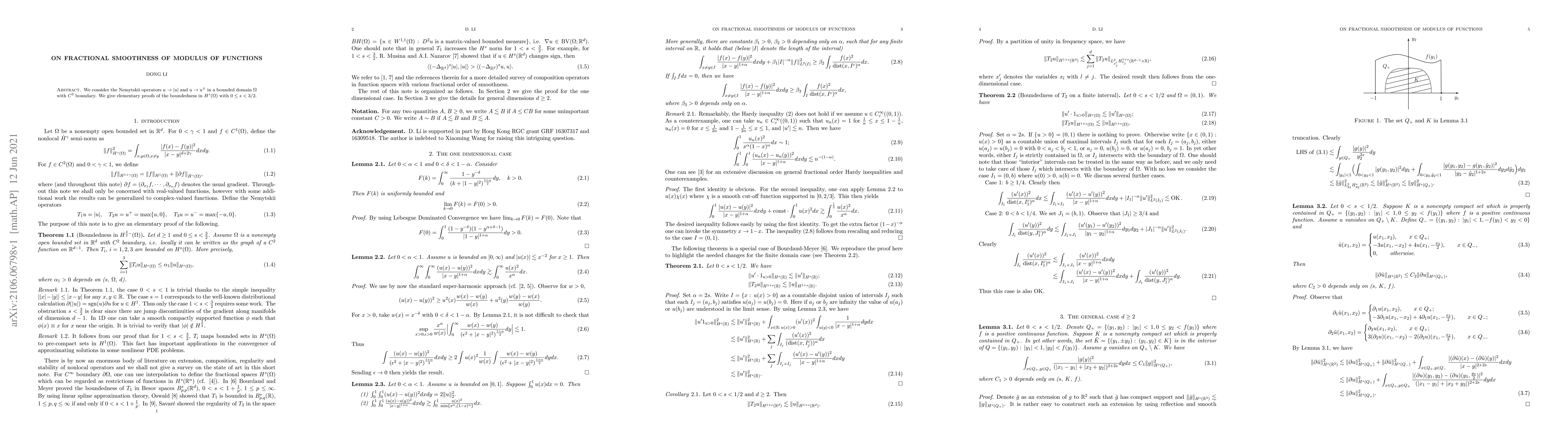Thumbnail for On fractional smoothness of modulus of functions