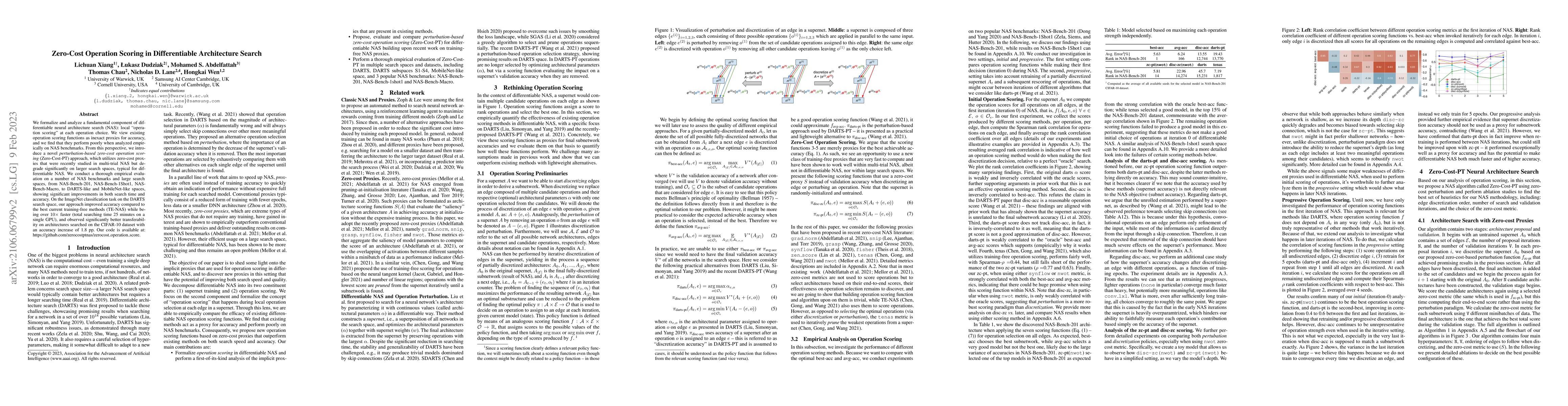 Thumbnail for Zero-Cost Operation Scoring in Differentiable Architecture Search
