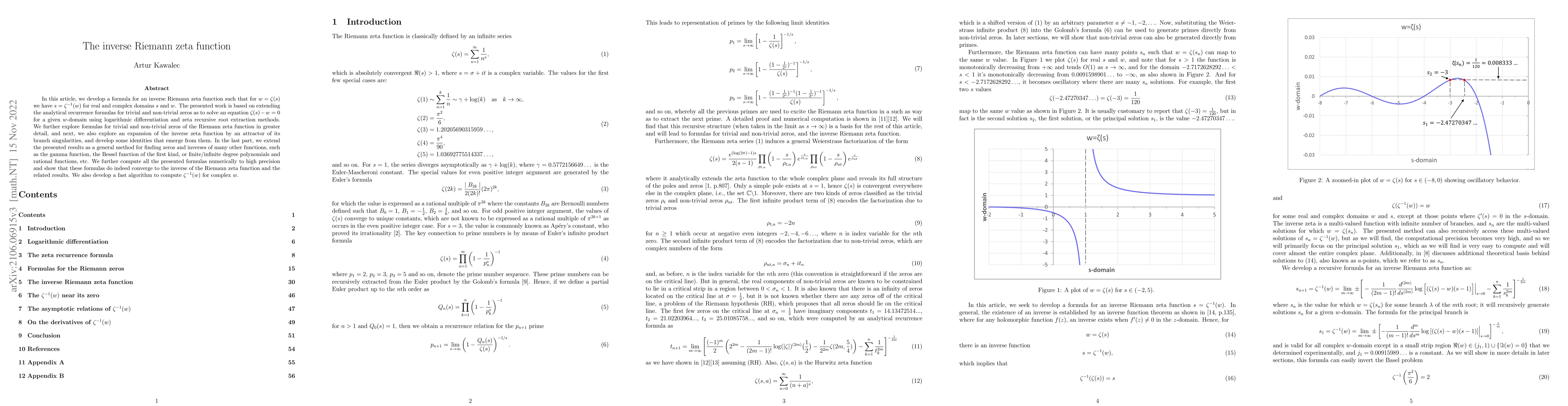 Thumbnail for The inverse Riemann zeta function