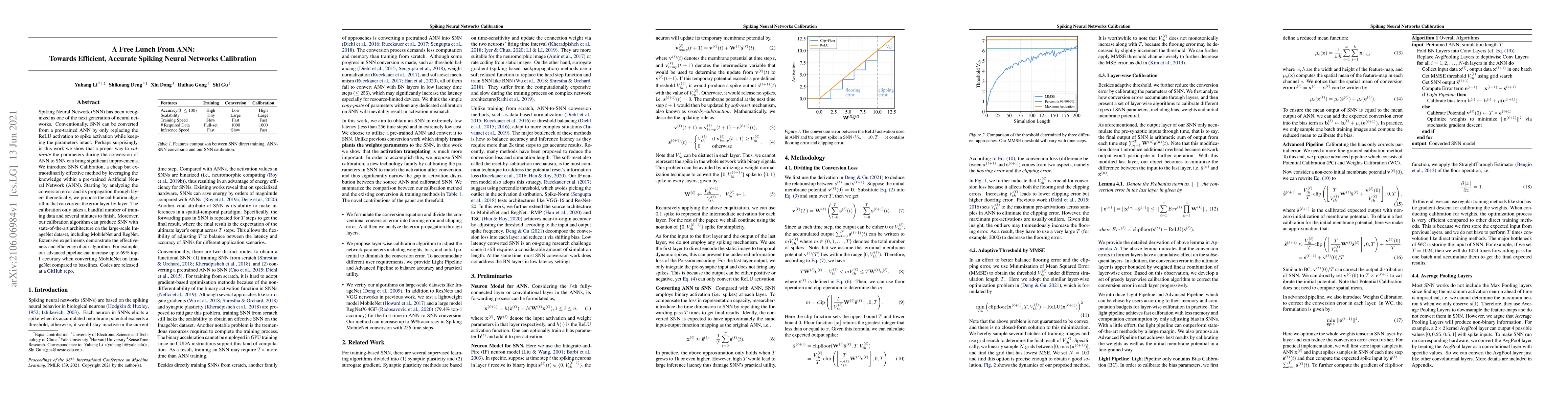 Thumbnail for A Free Lunch From ANN: Towards Efficient, Accurate Spiking Neural
  Networks Calibration