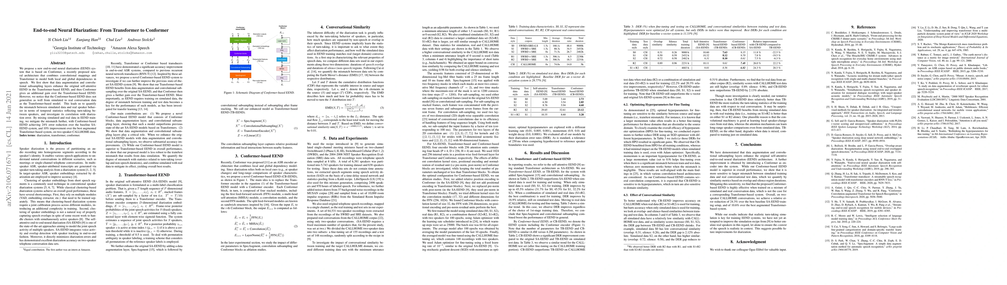 Thumbnail for End-to-end Neural Diarization: From Transformer to Conformer