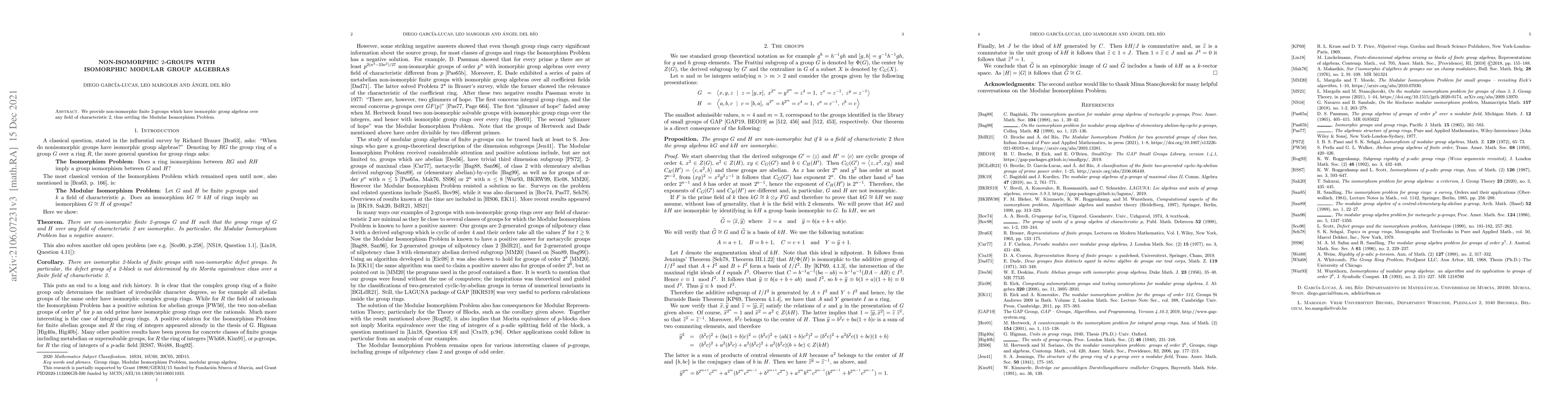 Thumbnail for Non-isomorphic 2-groups with isomorphic modular group algebras