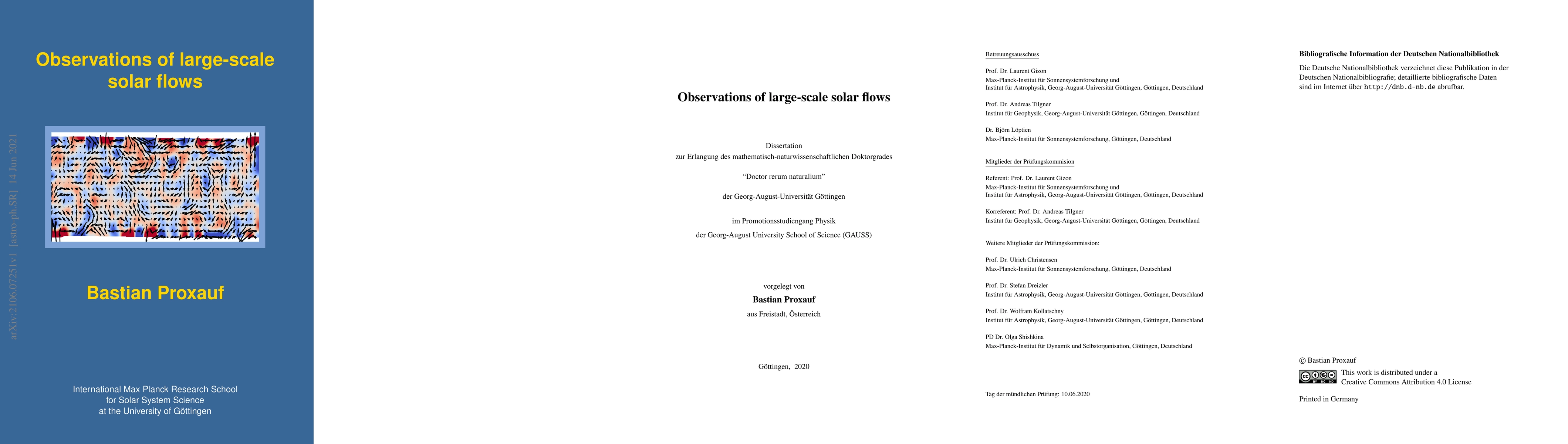 Thumbnail for Observations of large-scale solar flows