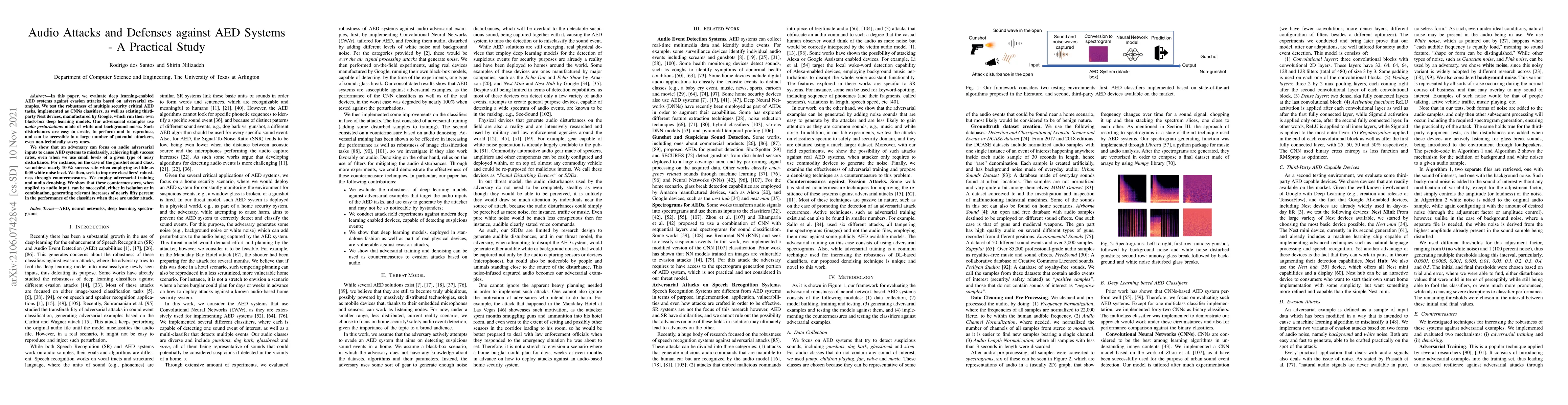 Thumbnail for Audio Attacks and Defenses against AED Systems -- A Practical Study