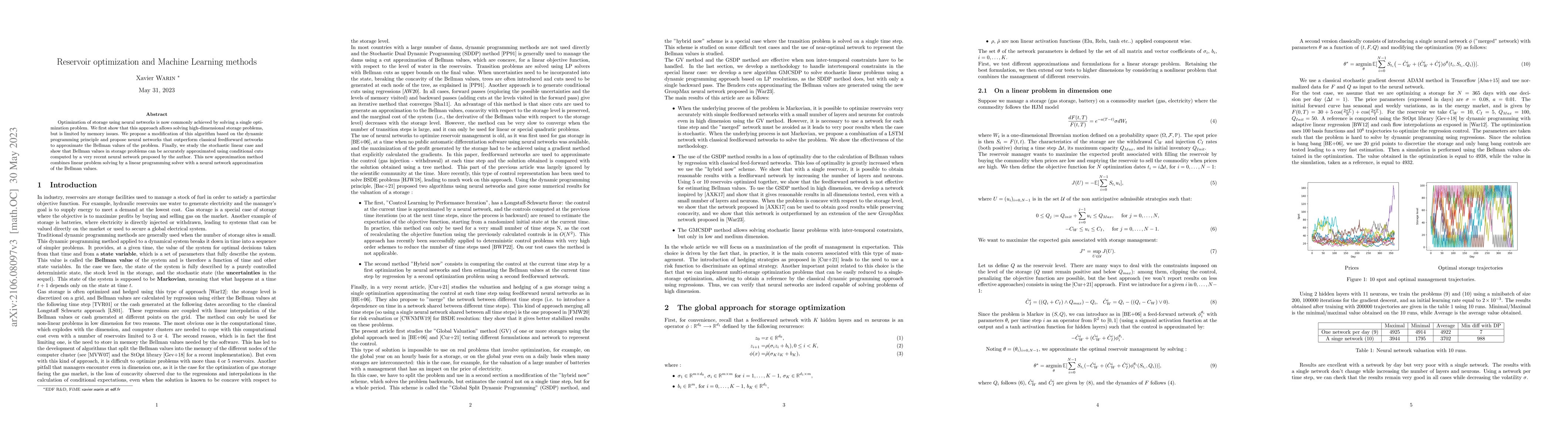 Thumbnail for Reservoir optimization and Machine Learning methods