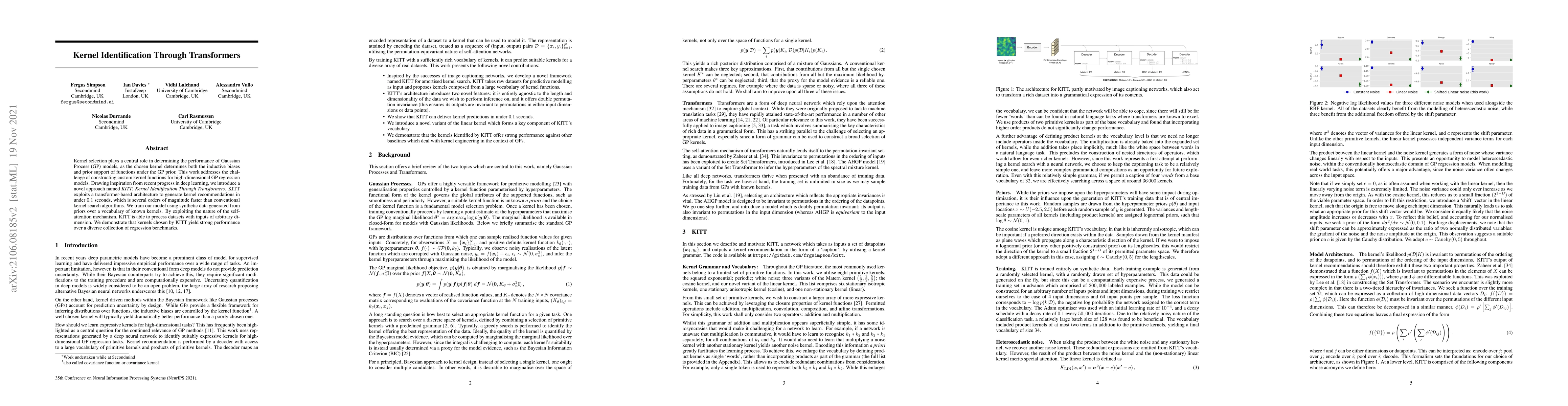 Thumbnail for Kernel Identification Through Transformers