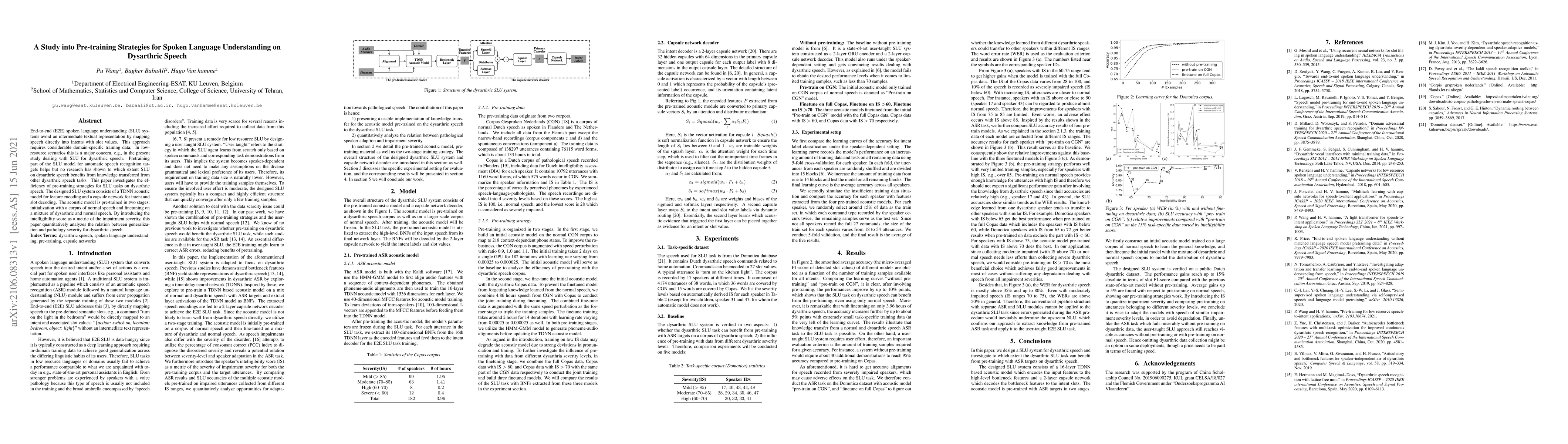 Thumbnail for A Study into Pre-training Strategies for Spoken Language Understanding
  on Dysarthric Speech