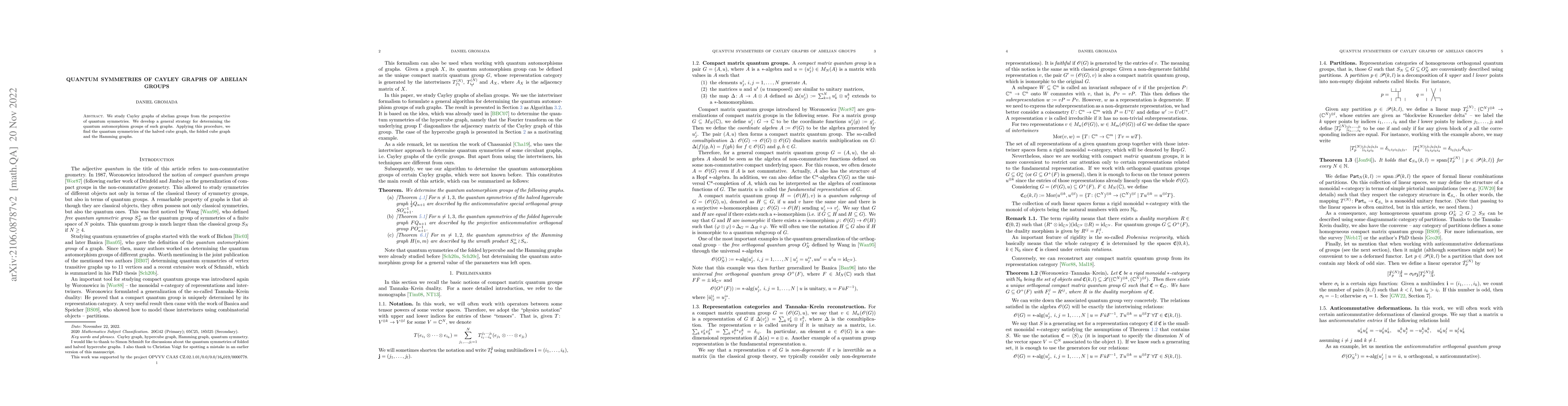 Thumbnail for Quantum symmetries of Cayley graphs of abelian groups