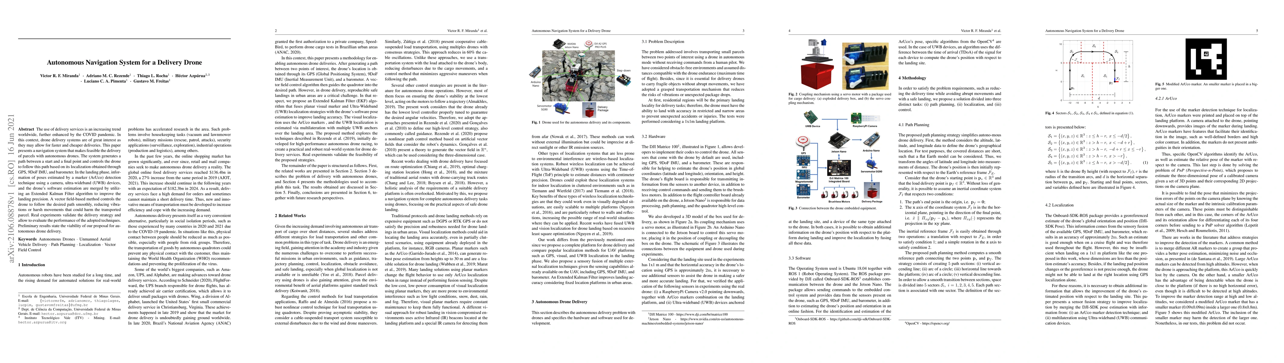 Thumbnail for Autonomous Navigation System for a Delivery Drone