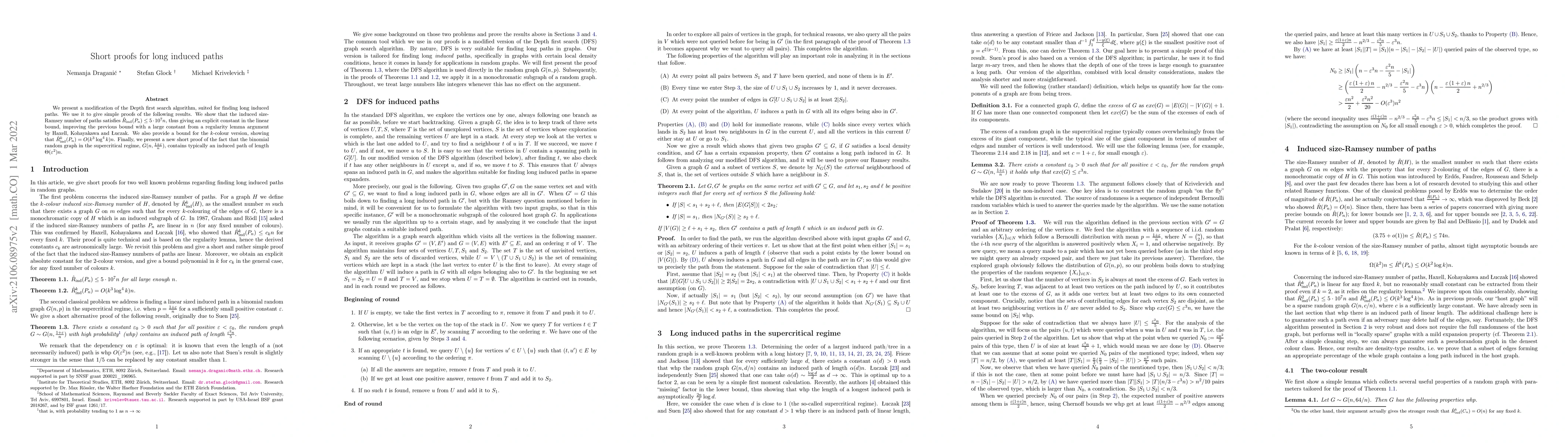 Thumbnail for Short proofs for long induced paths