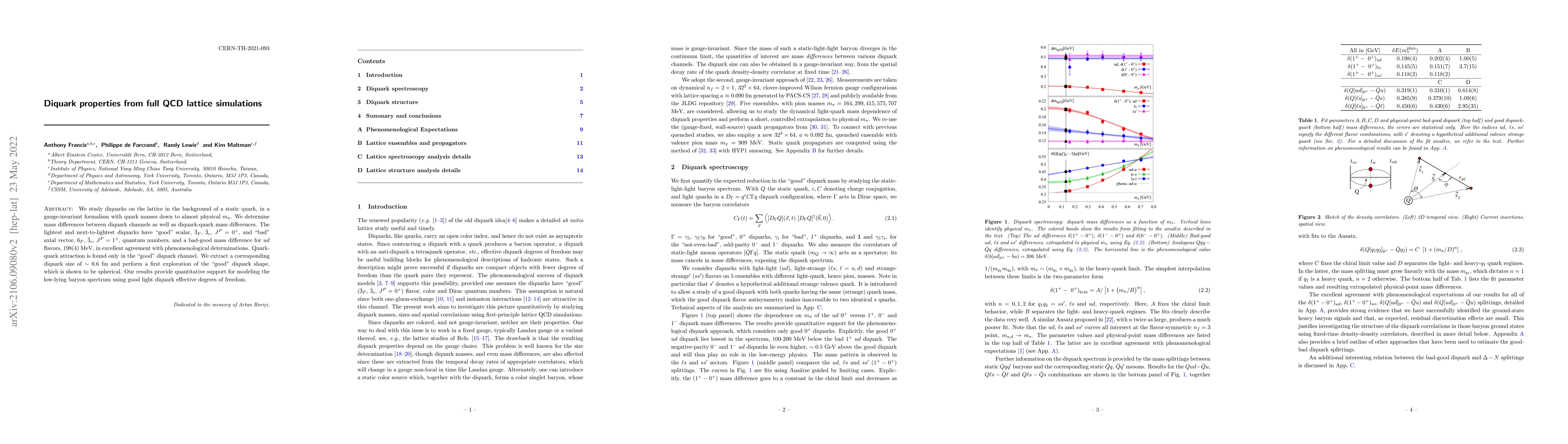 Thumbnail for Diquark properties from full QCD lattice simulations