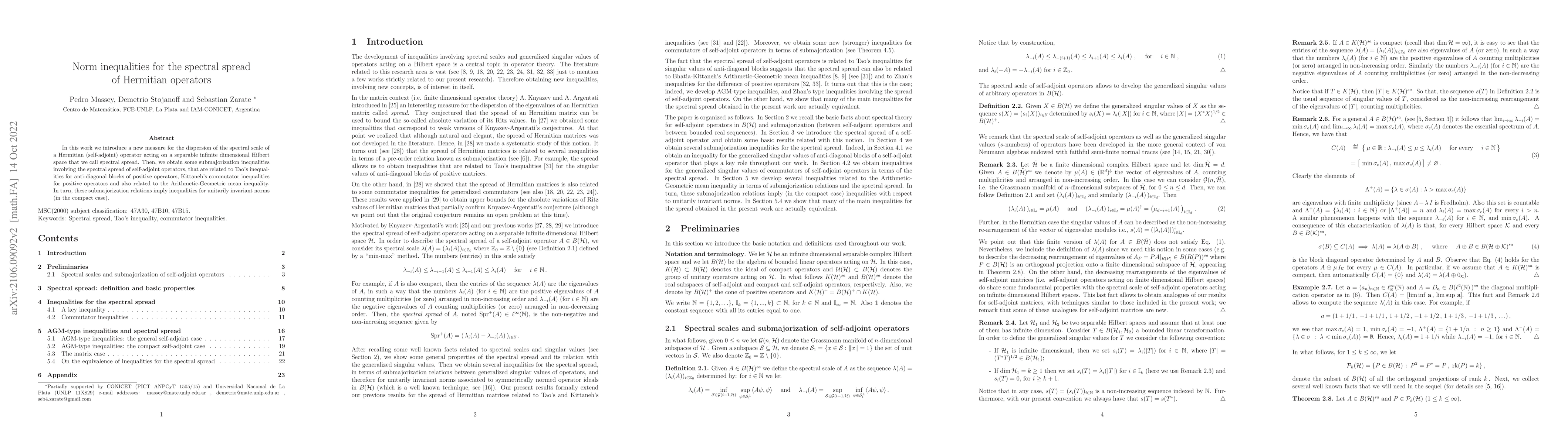 Thumbnail for Norm inequalities for the spectral spread of Hermitian operators