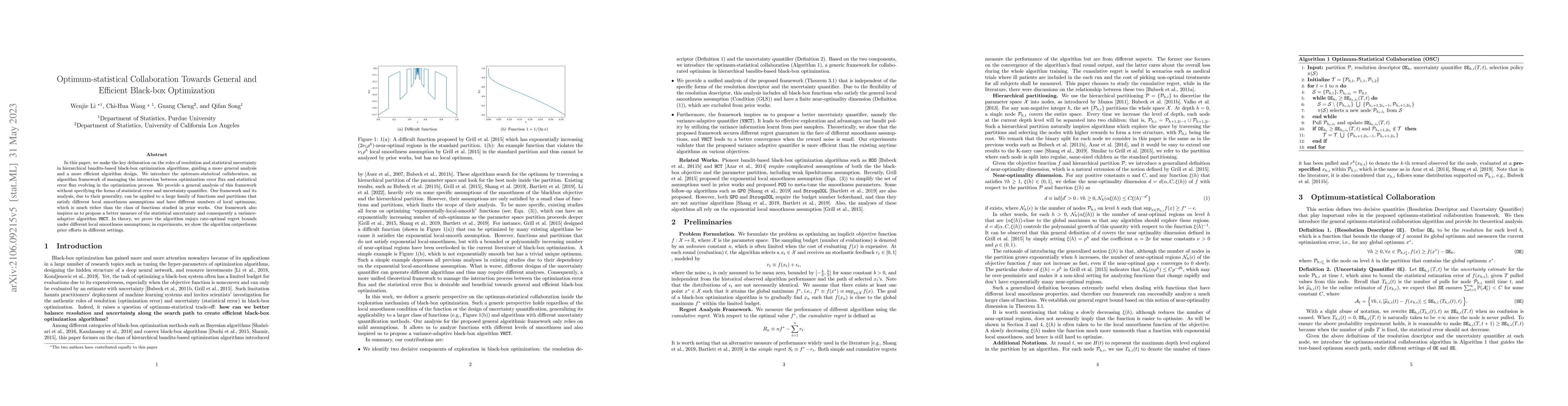 Thumbnail for Optimum-statistical Collaboration Towards General and Efficient
  Black-box Optimization