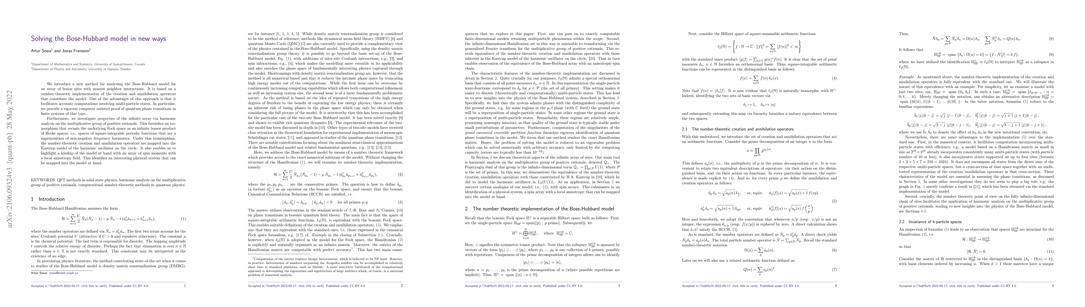 Thumbnail for Solving the Bose-Hubbard model in new ways
